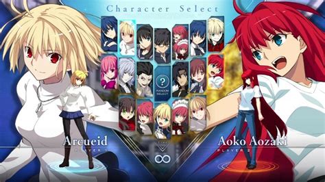 Melty Blood: Type Lumina – 2D Anime Taistelupeli Havainnollistaa Ilmeikkäät Hahmot ja Syvällisesti Strategisia Kamppailuita!